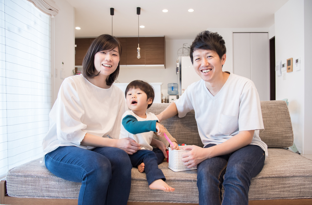 大阪で注文住宅に対応する株式会社グランディルホームのお客様の声「家族みんながのびのびと過ごせる理想の家」